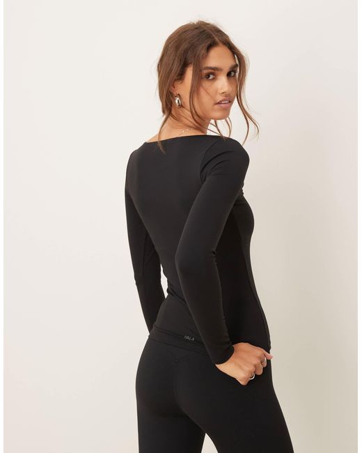 Tala Black – dayflex – langärmliges oberteil