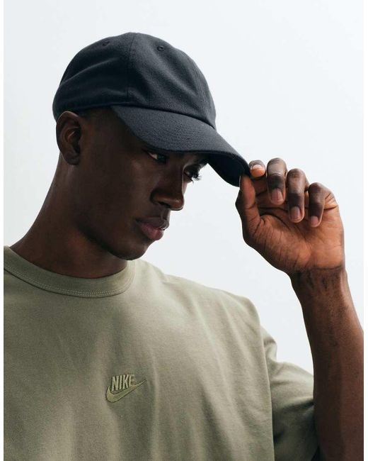 Nike Brown Premium Essentials Oversized T-shirt for men