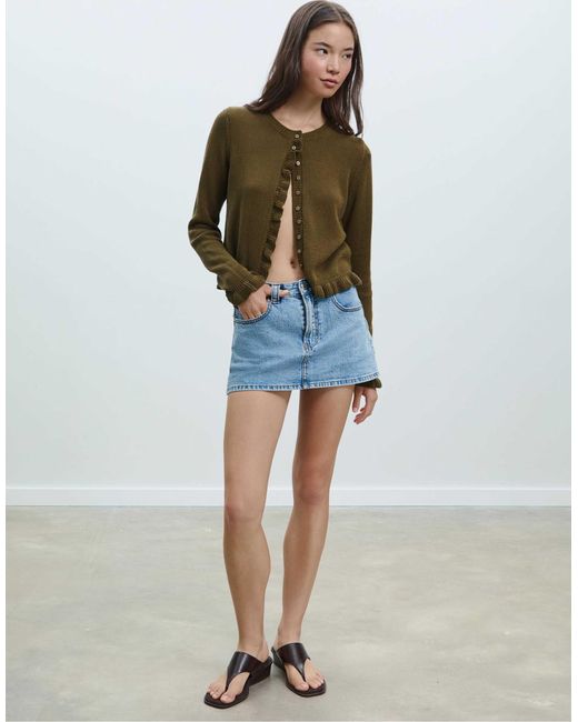 Stradivarius Blue – strickjacke