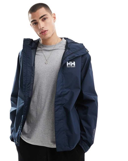 Helly Hansen Blue Seven J Rain Jacket for men