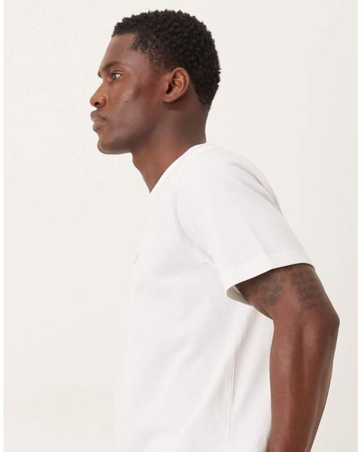 Calvin Klein Purple Calvin Klein Stack Backprint Graphic T-shirt for men