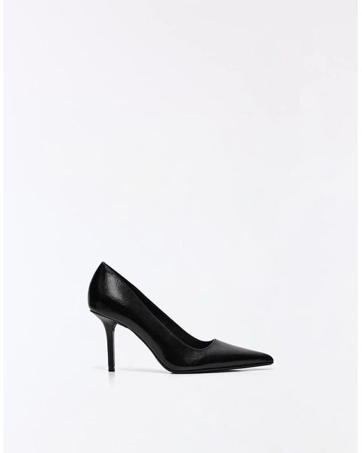 Bershka White High-Heel Shoes