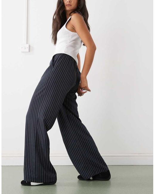 Reclaimed Vintage Blue Tailored Baggy Trouser