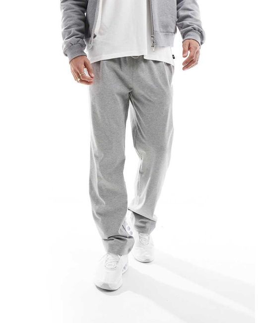 Nike Gray Club Open Hem joggers for men