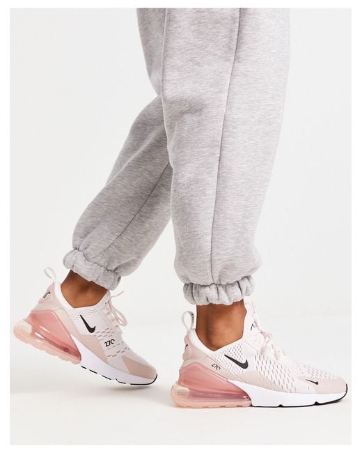 Nike White Air Max 270 Sneakers