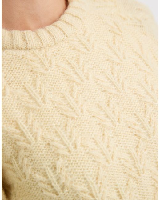 Pull texturé - pâle Pieces en coloris Blue