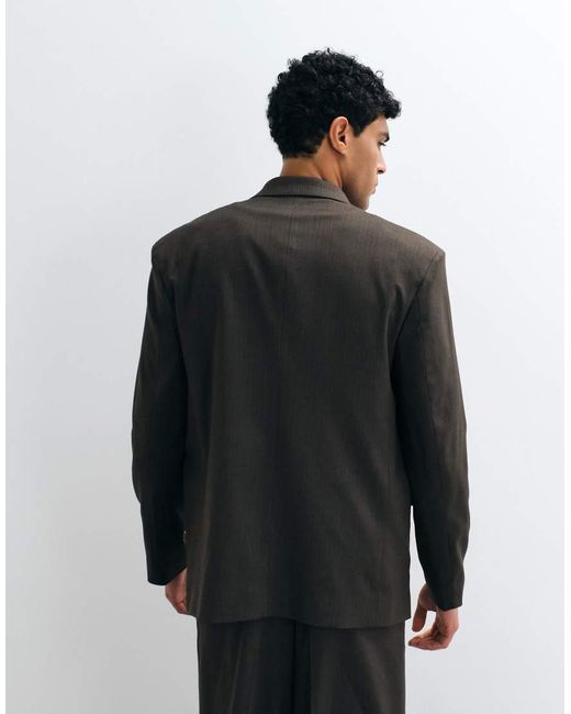ASOS Black Relaxed Suit Jacket for men