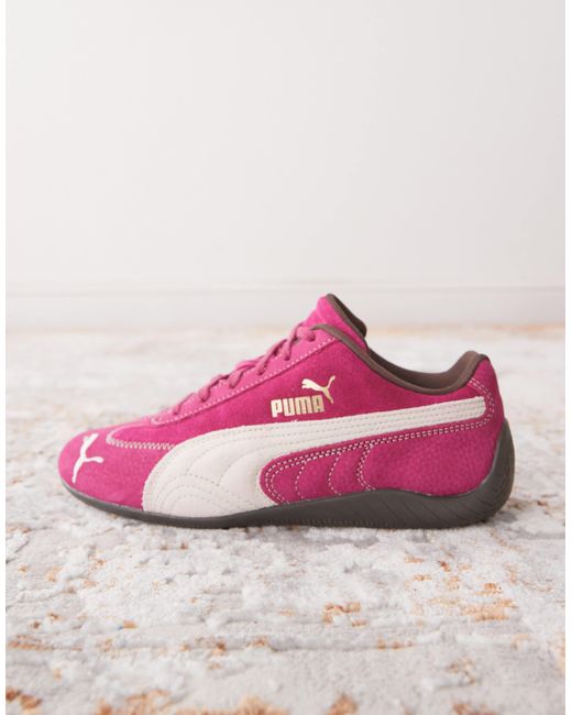 Speedcat wine club - baskets PUMA en coloris Pink