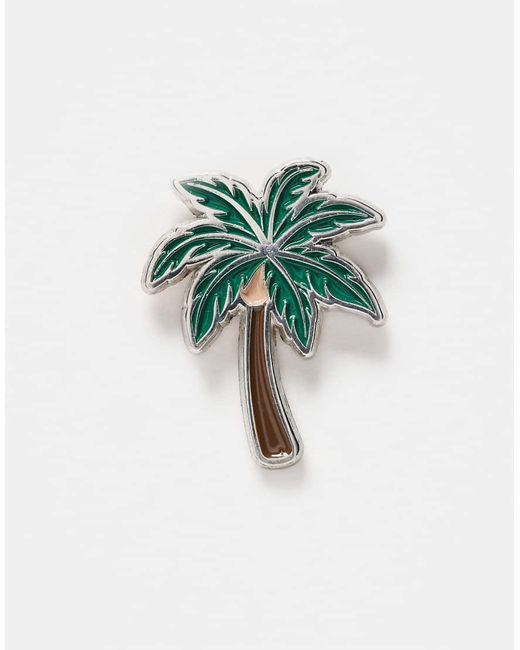 Spilla A Forma Di Palma di KTZ in Green