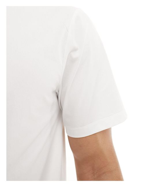 ASOS 4505 – schnell trocknendes sport-t-shirt in White für Herren