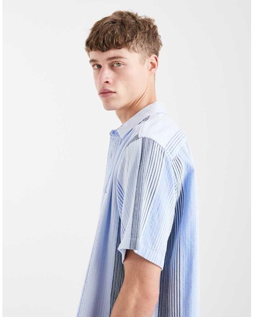 Tommy Hilfiger Blue Relaxed Short Sleeve Shirt Co-Ord for men
