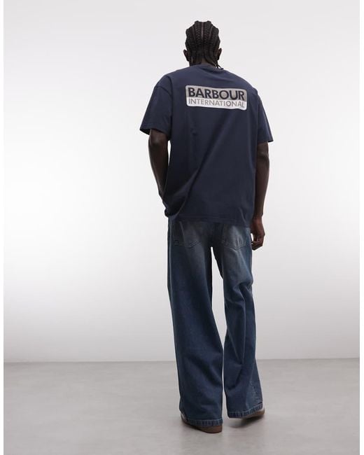 Wendell di Barbour in Blue da Uomo