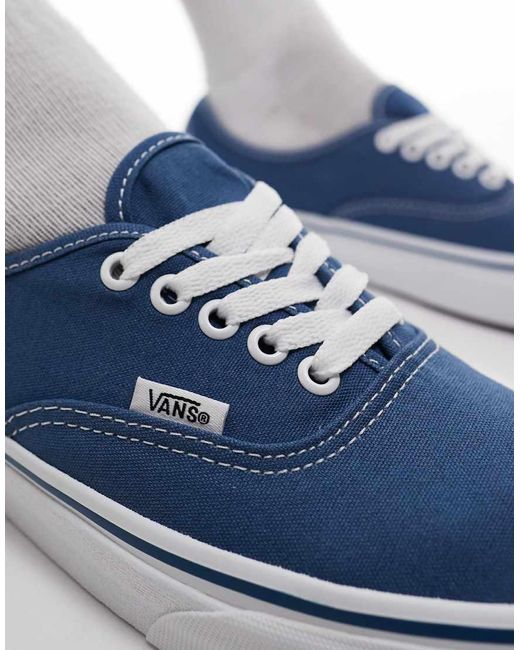 Vans Blue Authentic Trainers for men