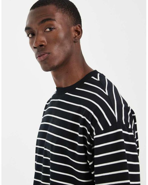 ASOS Black Oversized T-shirt for men