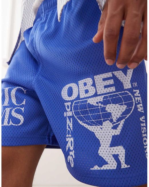 Obey Easy Cosmic Dreams in het Blue voor heren
