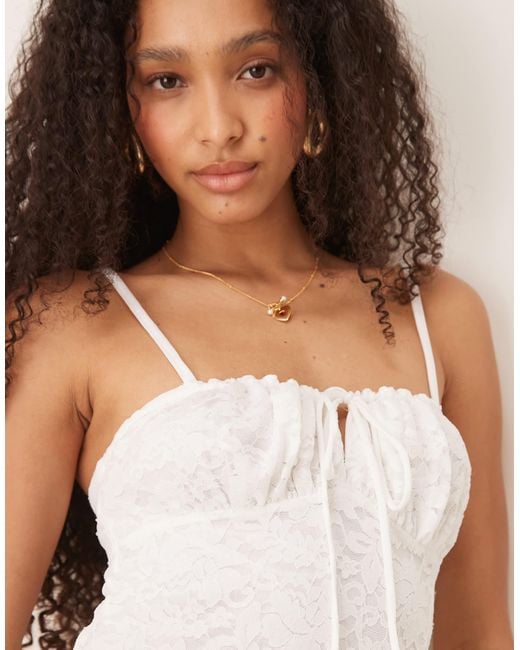 chinese dress ladies Vintage Victoria's Secret Gold Mini Dress with Lace Underwire Bustier – The  Thrifty Hippy