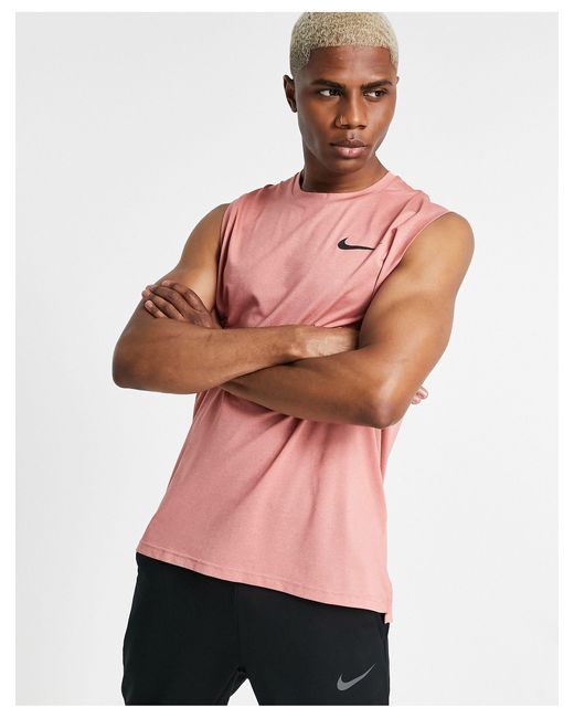 Nike Hyperdry Vest in Rust (Pink) for Men | Lyst Australia