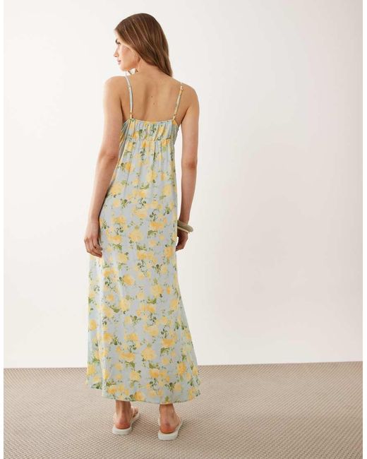 Miss Selfridge Natural Summer Cami Maxi Dress