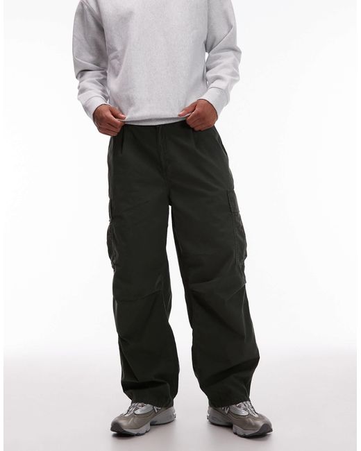 Carhartt Gray Cole Relaxed Fit Cargo Trouser for men