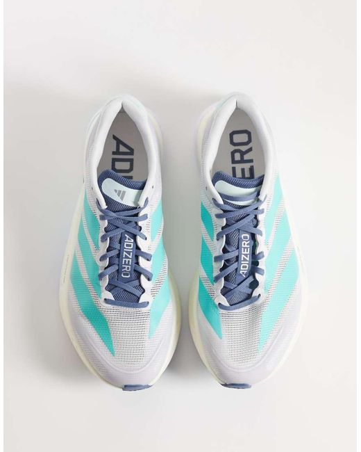 Adidas Originals Blue Adidas Running Adizero Boston 13 Trainers for men