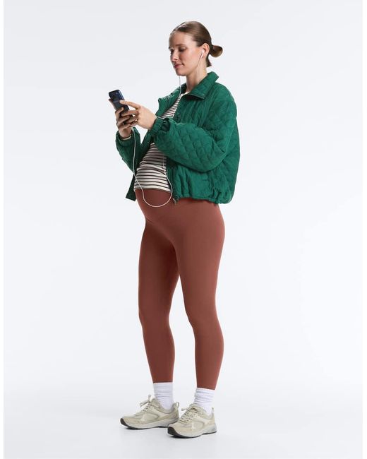 Oysho Red Comfortlux 65cm Maternity leggings