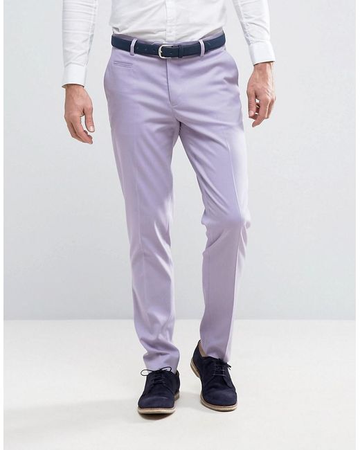 make it flat only Heir light purple mens pants Economy Inaccurate typhoon