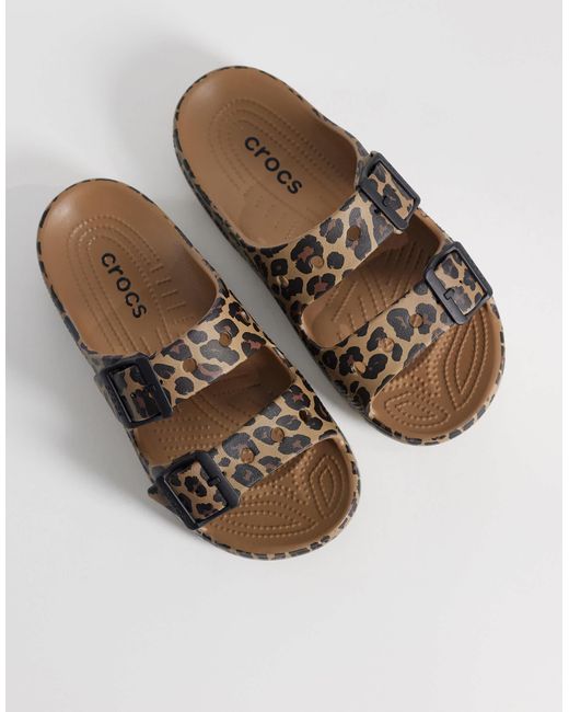CROCSTM Brown Saturday Sandals