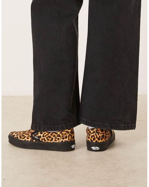 Vans Black Slip-On Trainers