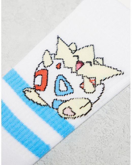 ASOS White Pokémon Togepi Sock for men