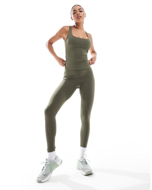 South Beach Green High Waist Legging