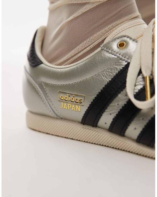 Zapatillas De Deporte Negras Y Metalizado Japan De Adidas Originals de color Metallic