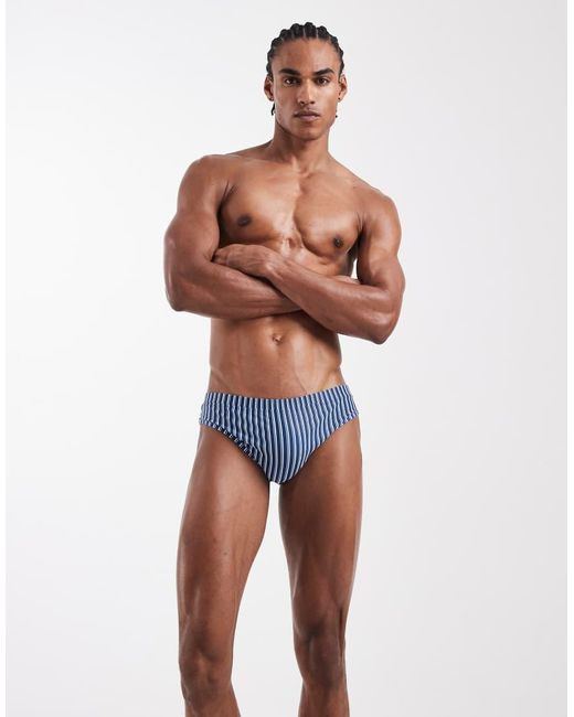 ASOS Blue Swim Briefs for men