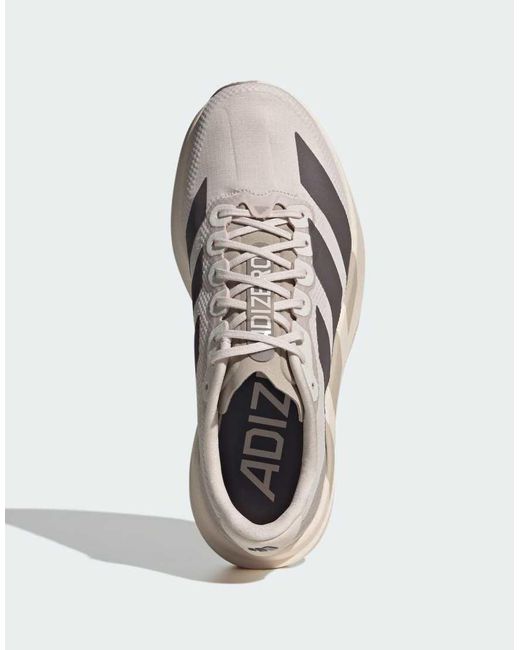 Adidas Originals White Adizero Evo Sl Shoes