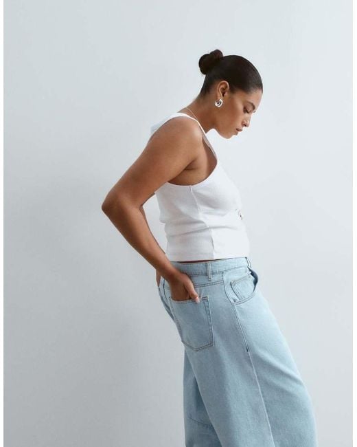 ARRANGE Blue Curve Sydney Denim Barrel Leg Jean