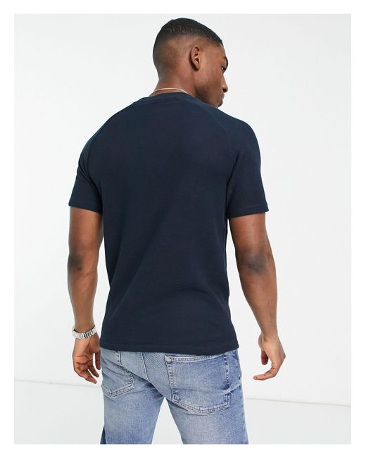 Core Raglan Heavyweight T-shirt in Navy 