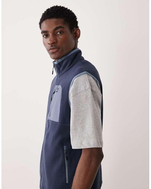 Regatta Blue Full Zip Frankie Fleece Bodywarmer for men