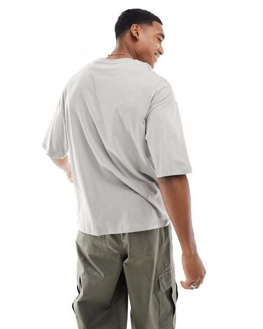ADPT Gray Oversized T-shirt for men