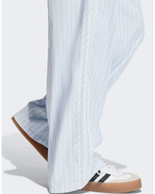 Adidas Originals Blue Poplin Pants