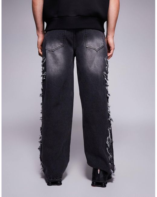 Liquor N Poker – weite jeans in Blue für Herren