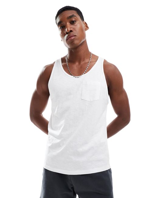 Jack & Jones – trägertop in White für Herren