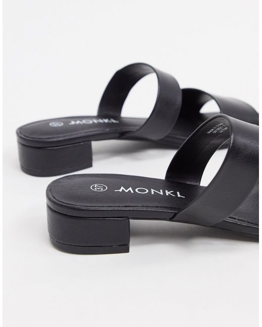 monki double strap sandals