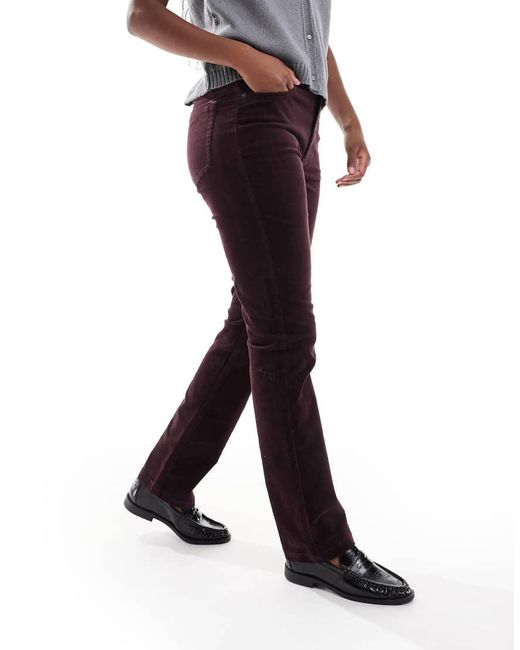 Pantaloni Skinny di ASOS in Red