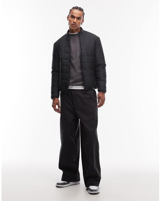 ASOS Blue Peakmaxtm Liner Jacket for men