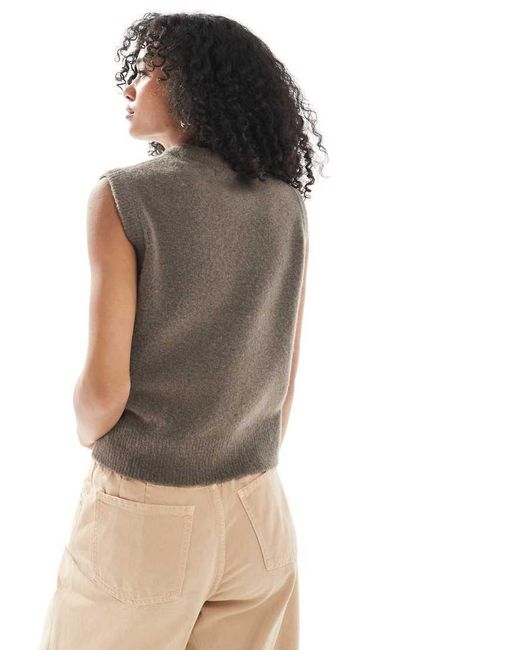 Smanicato Color Visone di New Look in Gray