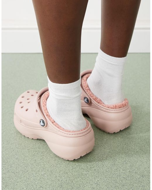 CROCSTM Green – klassische, gefütterte clogs