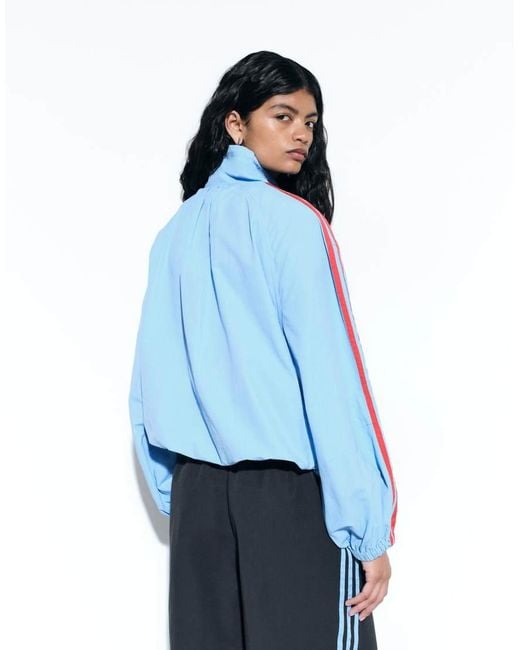 adidas Originals x ASOS Blue Over The Head Track Jacket