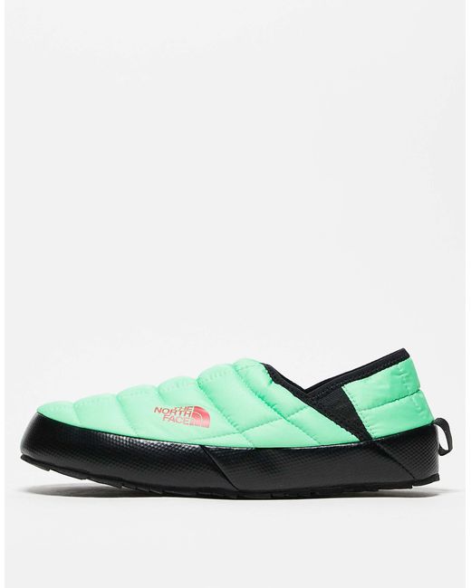 The North Face Green – thermoball traction – mules