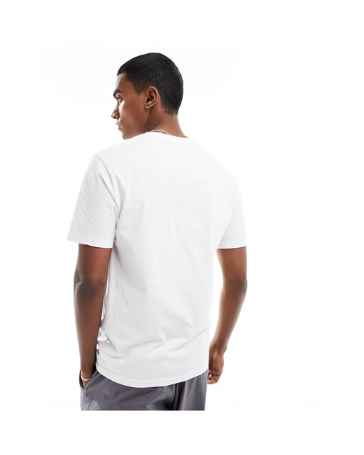 Levi's – t-shirt mit fledermaus-logo und western-print in White für Herren