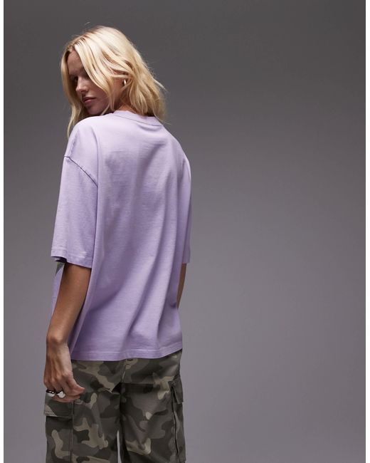 TOPSHOP Gray – oversize-t-shirt