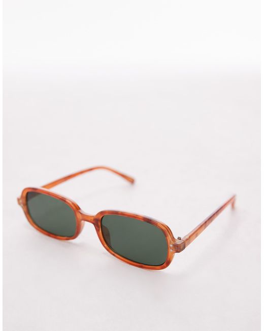 TOPSHOP Multicolor – madeira – runde sonnenbrille